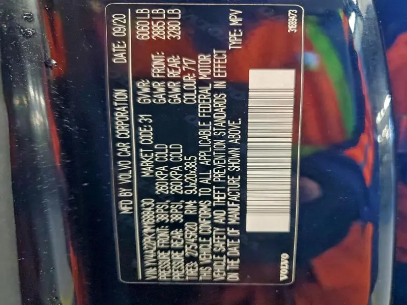 2021 VOLVO XC90 T6 MOMENTUM  