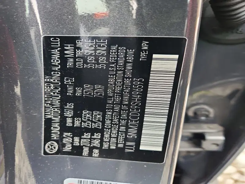 2025 HYUNDAI TUCSON LIMITED  