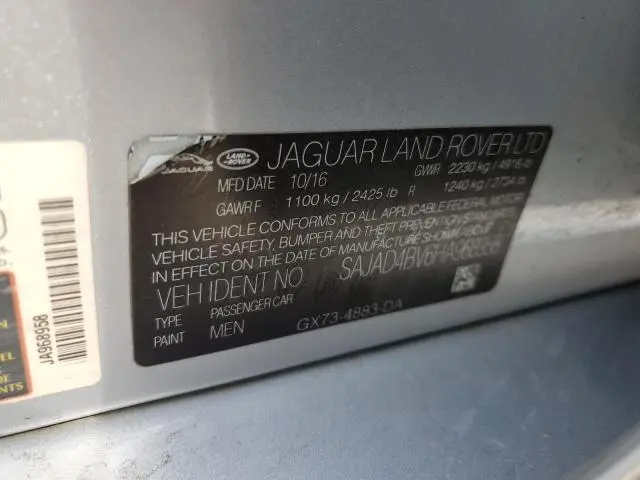 2017 JAGUAR XE PREMIUM