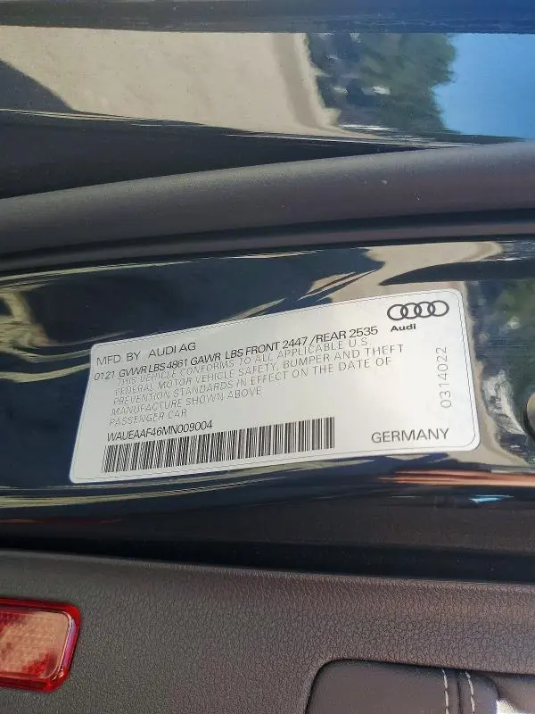 2021 AUDI A4 PREMIUM PLUS 45  