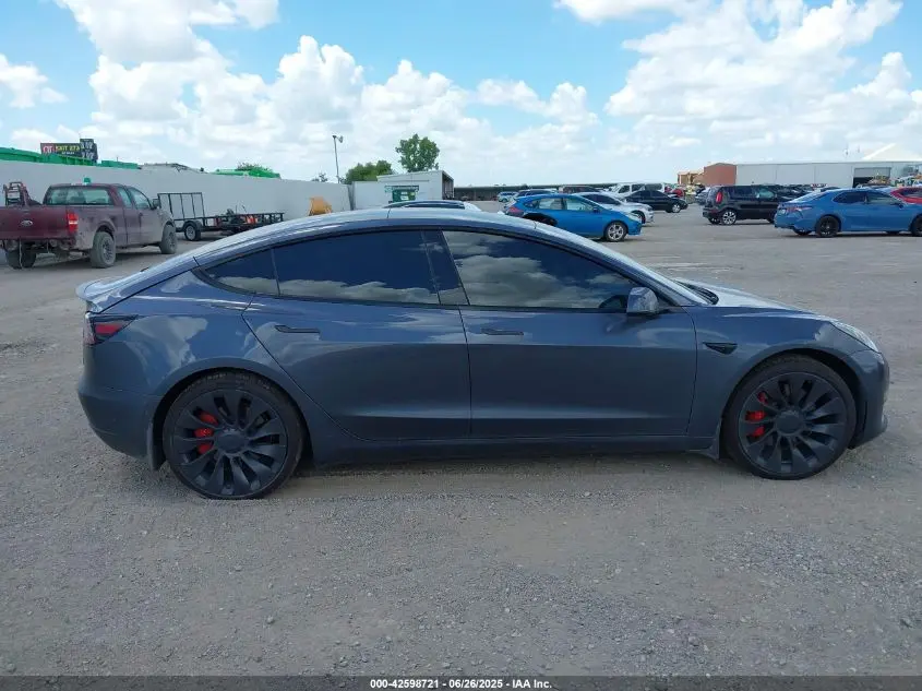 2022 TESLA MODEL 3 PERFORMANCE DUAL MOTOR ALL-WHEEL DRIVE