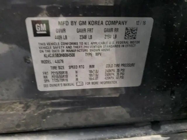 2017 BUICK ENCORE PREFERRED  