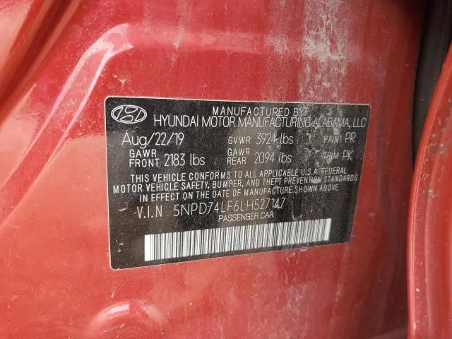 2020 HYUNDAI ELANTRA SE  