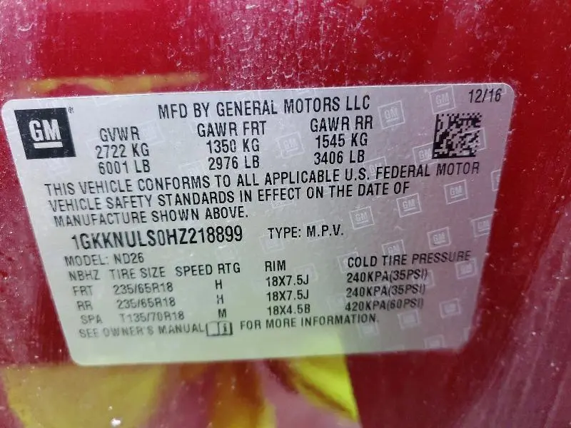 2017 GMC ACADIA SLT-1  