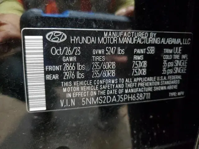 2023 HYUNDAI SANTA FE SEL  