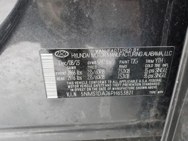 2023 HYUNDAI SANTA FE SE  