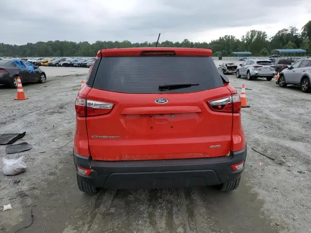 2019 FORD ECOSPORT S