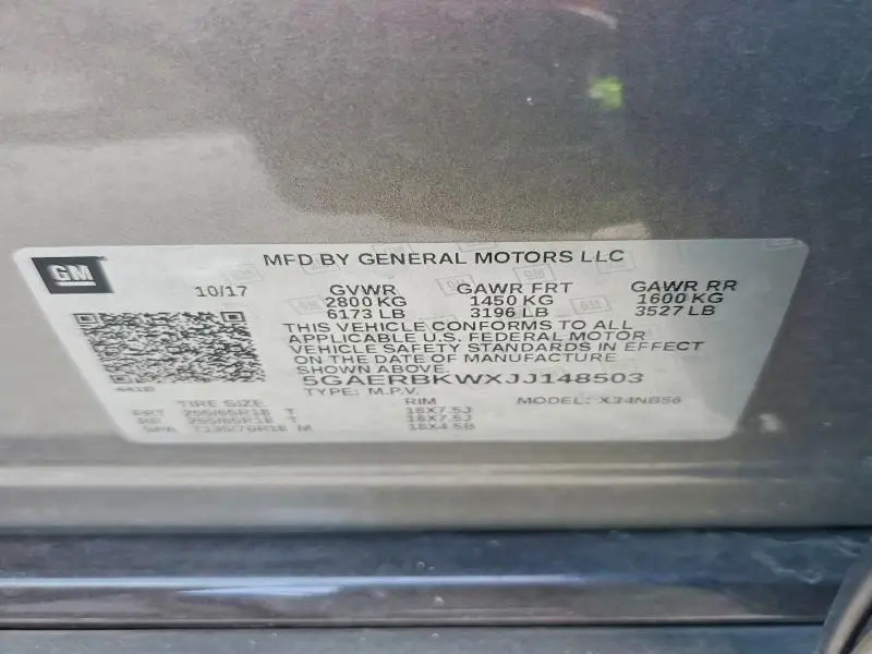 2018 BUICK ENCLAVE ESSENCE  