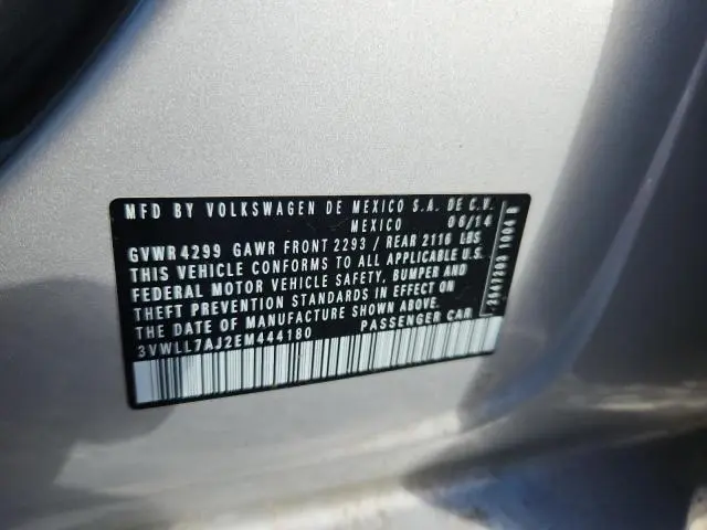 2014 VOLKSWAGEN JETTA TDI  