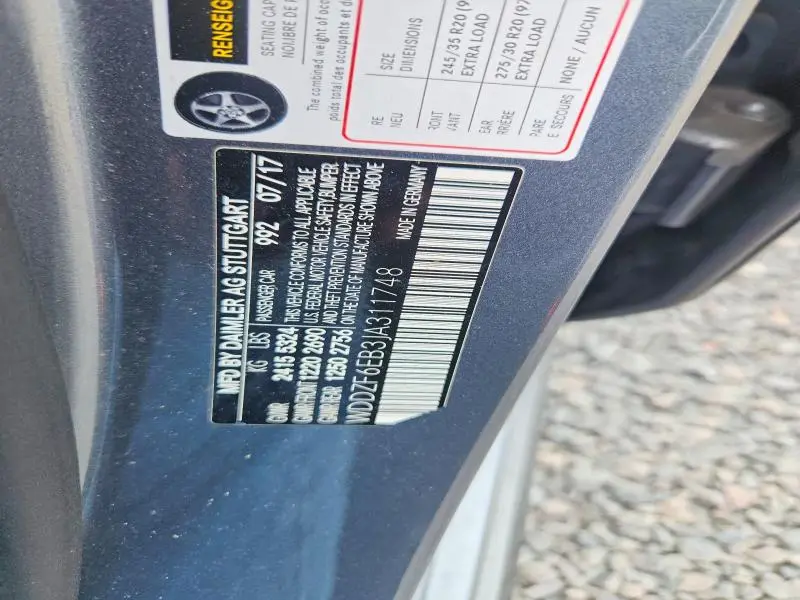 2018 MERCEDES-BENZ E 43 4MATIC AMG  