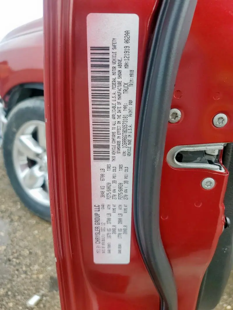 2013 RAM 1500 SLT