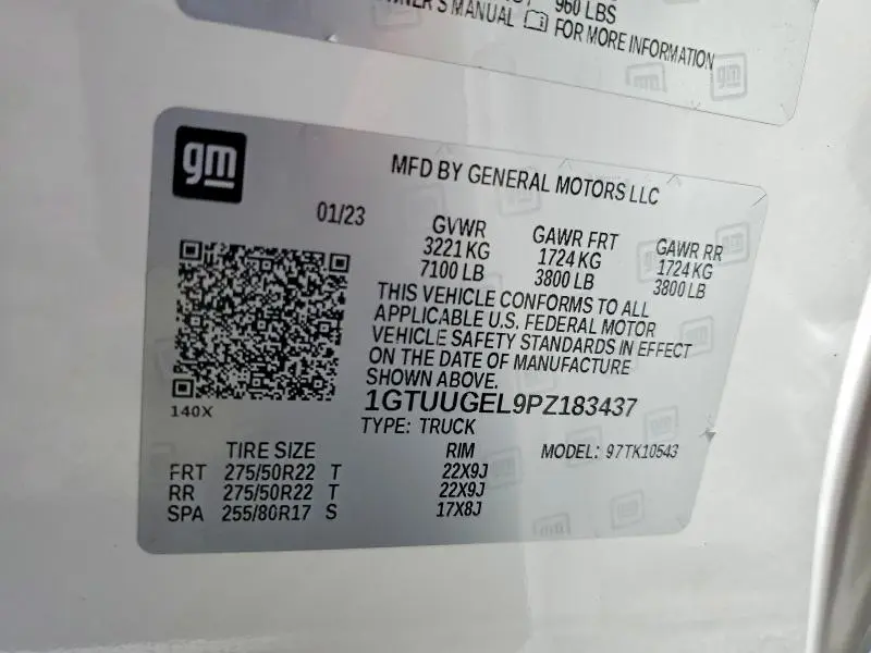 2023 GMC SIERRA K1500 DENALI  