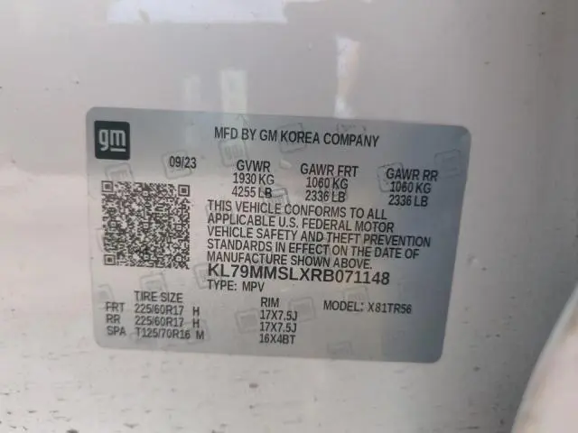 2024 CHEVROLET TRAILBLAZER LS  