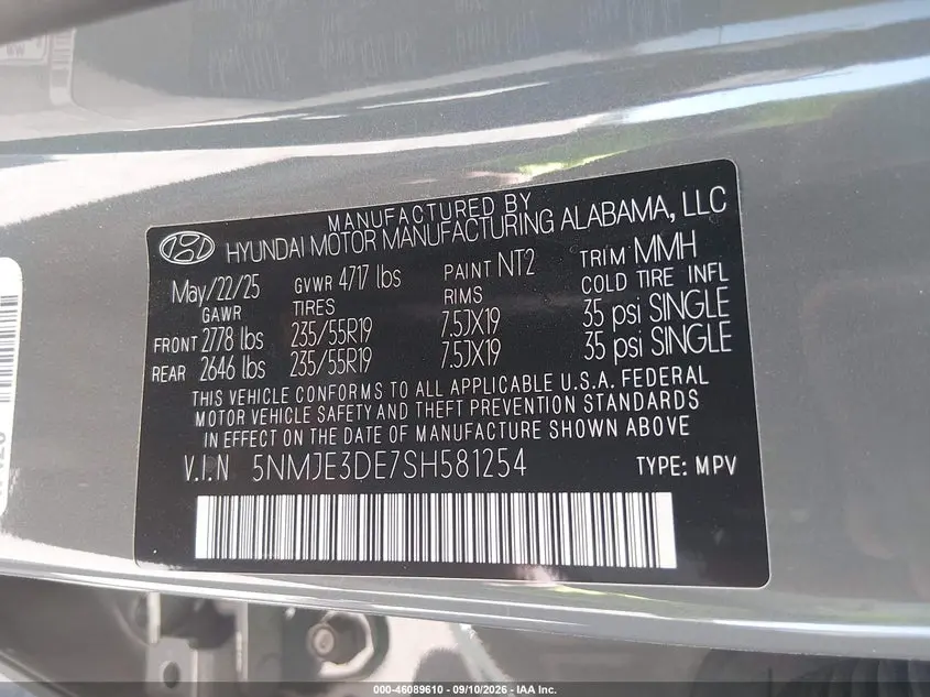 2025 HYUNDAI TUCSON LIMITED