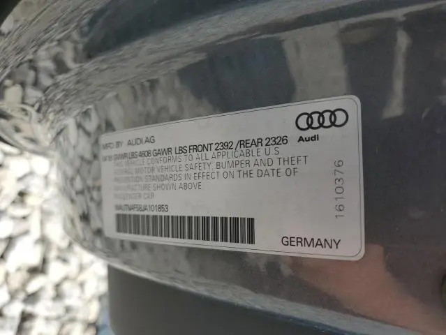 2018 AUDI A5 PREMIUM PLUS S-LINE  