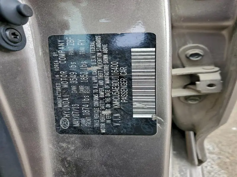 2013 HYUNDAI ACCENT GLS  