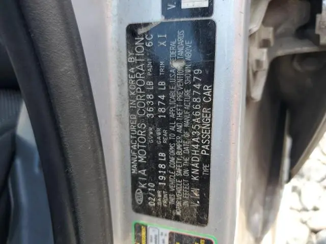 2010 KIA RIO LX  