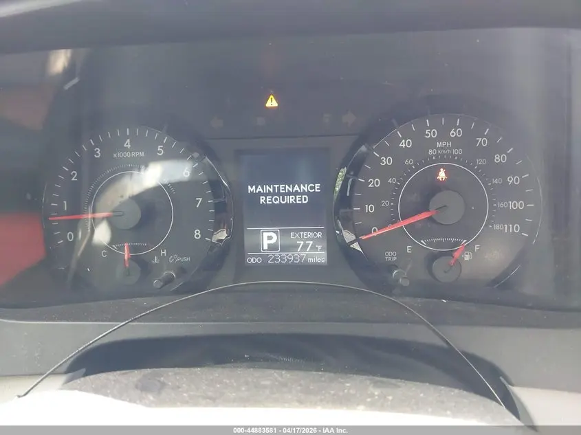 2016 TOYOTA SIENNA LE 7 PASSENGER