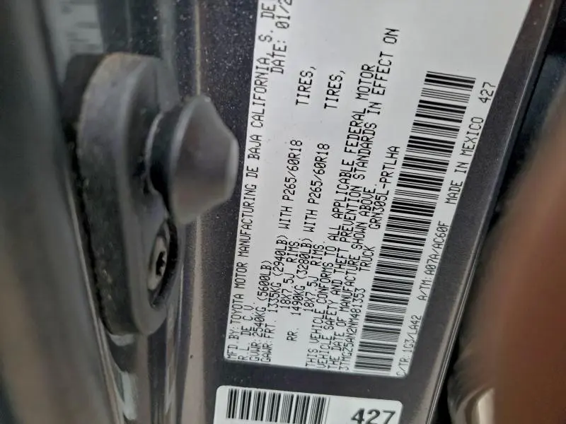 2022 TOYOTA TACOMA DOUBLE CAB  