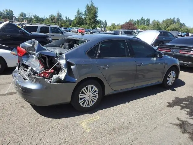 2015 VOLKSWAGEN PASSAT S  