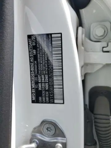 2020 MERCEDES-BENZ CLA 250 4MATIC  