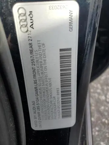 2013 AUDI A6 PREMIUM PLUS  