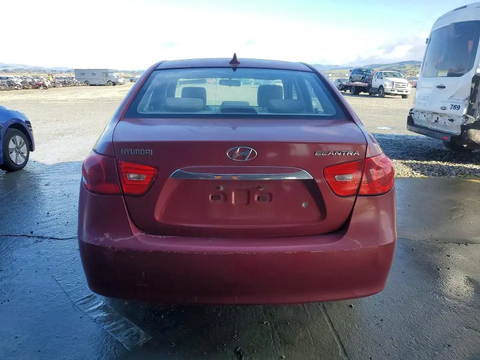 2010 HYUNDAI ELANTRA BLUE  