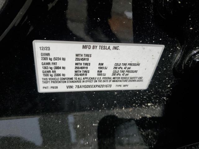 2023 TESLA MODEL Y 