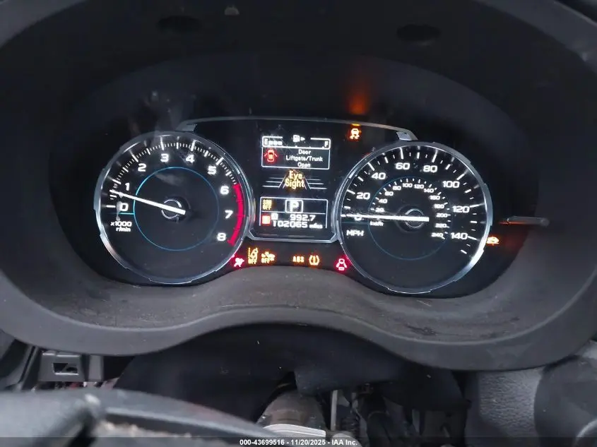 2017 SUBARU FORESTER 2.5I TOURING