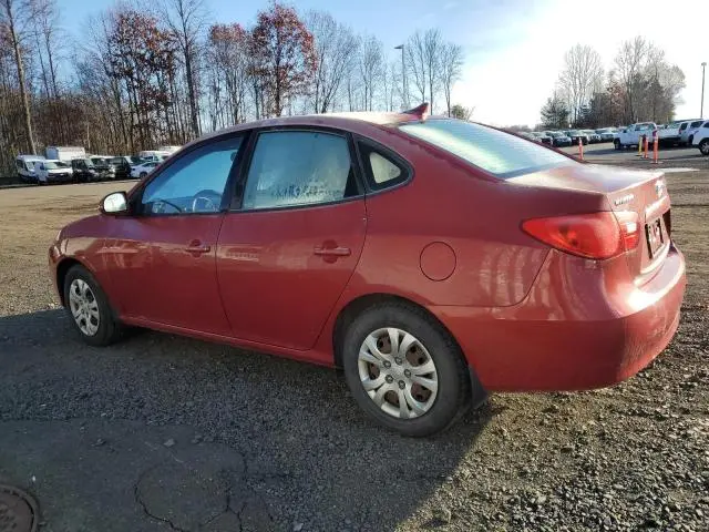 2010 HYUNDAI ELANTRA BLUE  