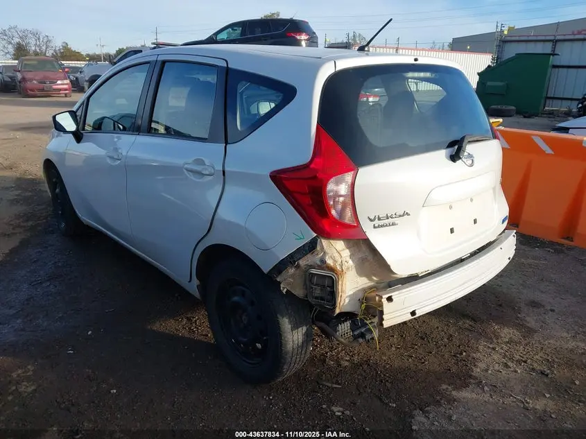 2015 NISSAN VERSA NOTE S (SR)/S PLUS/SL/SR/SV