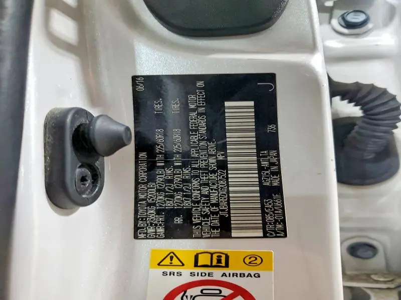 2016 LEXUS NX 200T BASE  