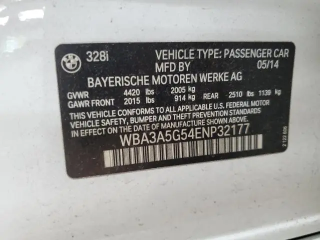 2014 BMW 328 I