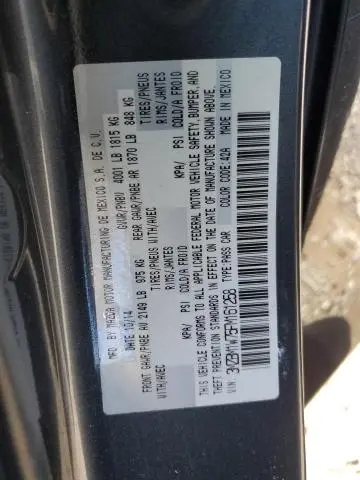 2015 MAZDA 3 GRAND TOURING  
