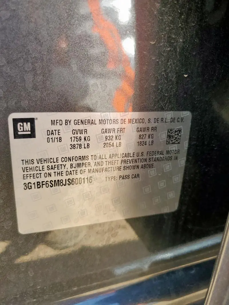 2018 CHEVROLET CRUZE PREMIER