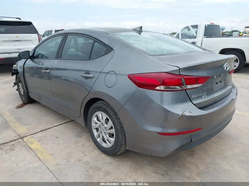 2018 HYUNDAI ELANTRA SE