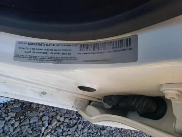 2017 MASERATI GHIBLI S  