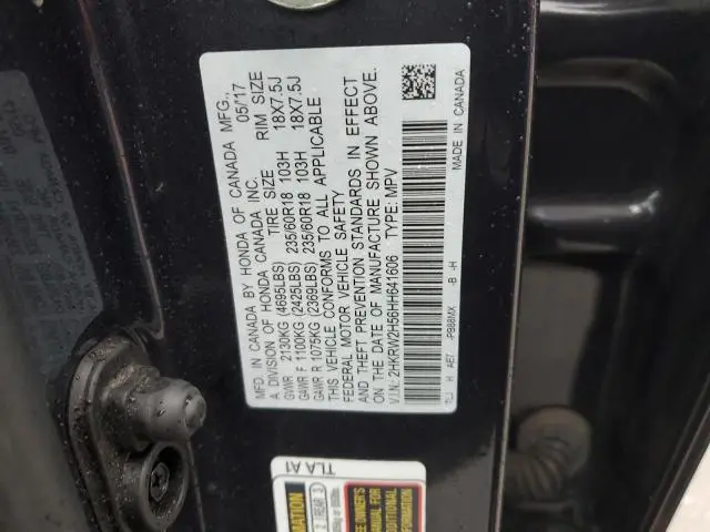 2017 HONDA CR-V EX  