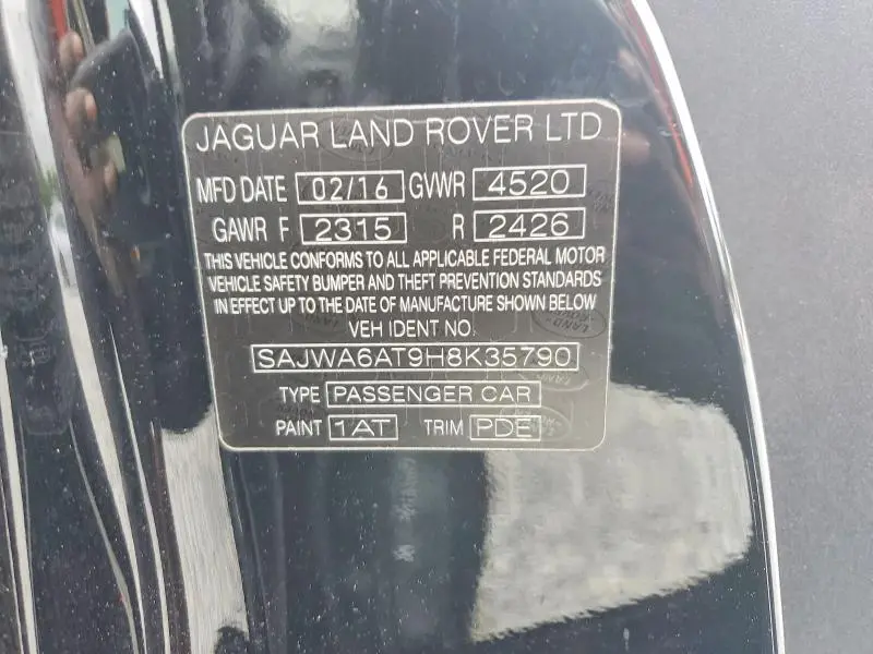 2017 JAGUAR F-TYPE   