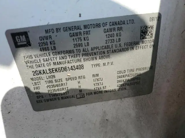 2013 GMC TERRAIN SLE  