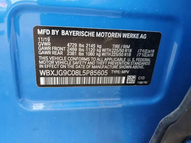 2020 BMW X1 XDRIVE28I  