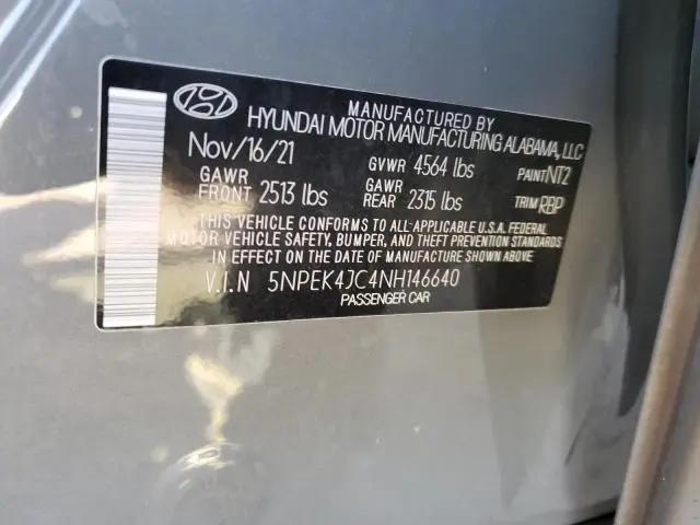 2022 HYUNDAI SONATA N LINE  