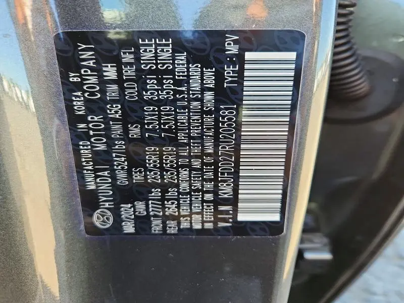 2024 HYUNDAI TUCSON LIMITED  