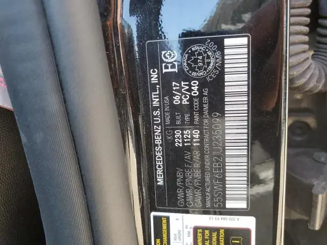2018 MERCEDES-BENZ C 43 4MATIC AMG  