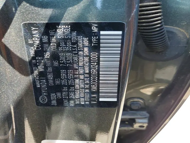 2024 HYUNDAI TUCSON SEL CONVENIENCE  