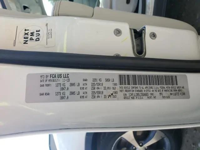 2020 JEEP CHEROKEE LIMITED  