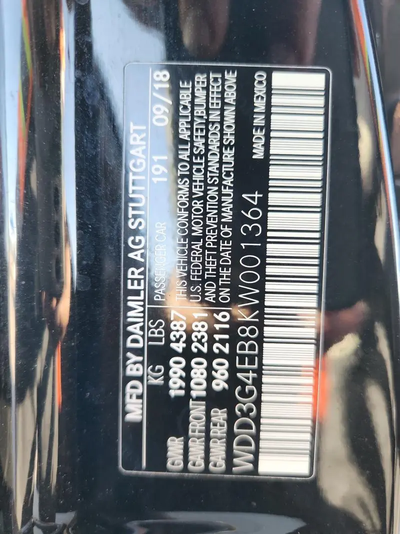 2019 MERCEDES-BENZ A 220  