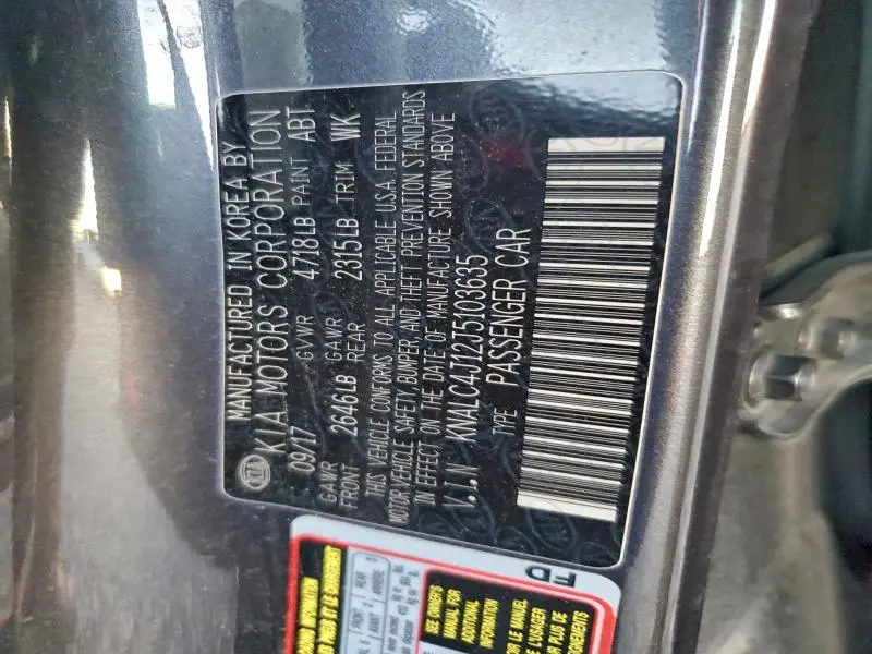 2018 KIA CADENZA LUXURY  