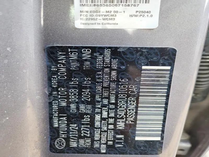 2024 HYUNDAI ELANTRA SEL  
