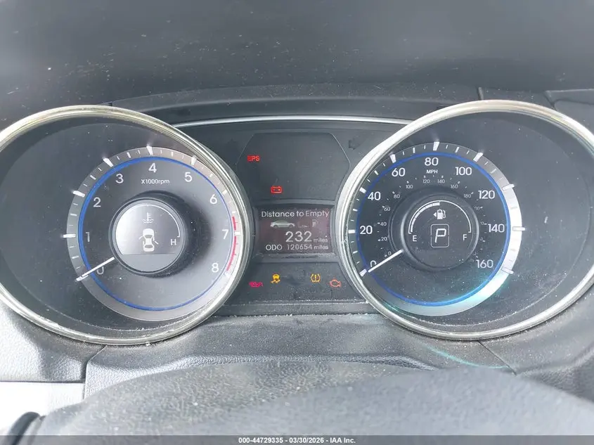 2012 HYUNDAI SONATA GLS